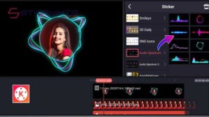 Cara Menambahkan Audio Spectrum di Kinemaster