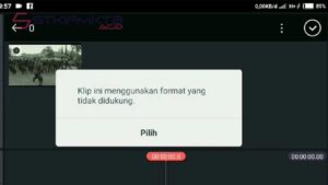 Cara Mengatasi Format Tidak Didukung Kinemaster