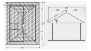 Cara Menghitung Genteng Metal Atap Limas