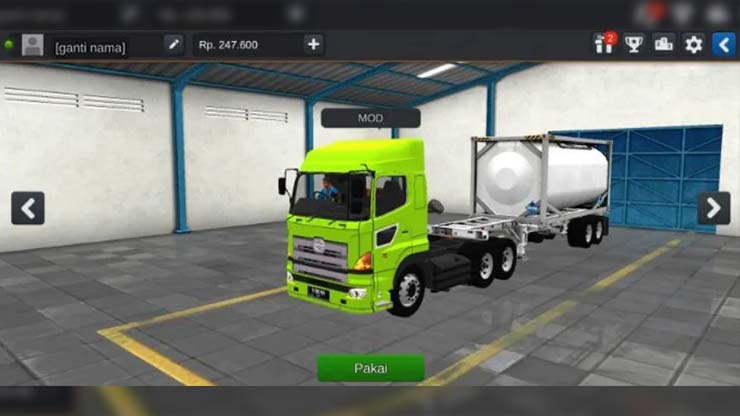 Mod Truck Hino 700 Tangki