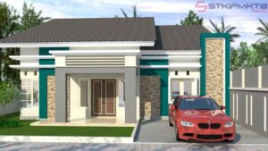 desain rumah 100 meter