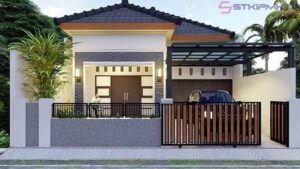 desain rumah minimalis garasi samping